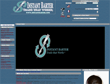 Tablet Screenshot of instantbarter.net